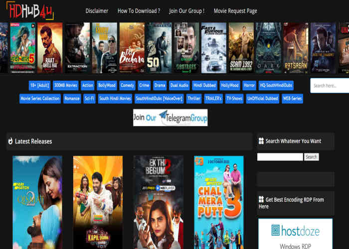 HDHub4u 2021 Download Bollywood & Hollywood Blockbuster Movies
